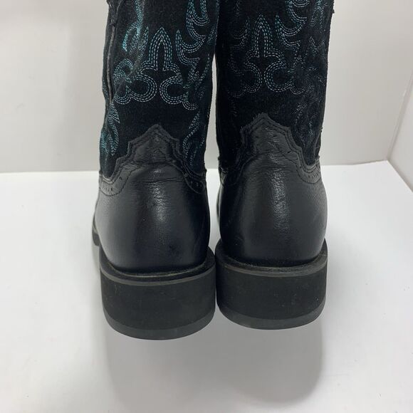 Ariat Leather Embroidered Western Cowboy Boots Style 100005912 Size 9 Women’s - Picture 8 of 16